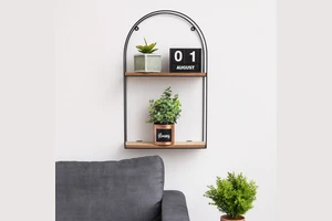 Estante flotante arco 48x33cm